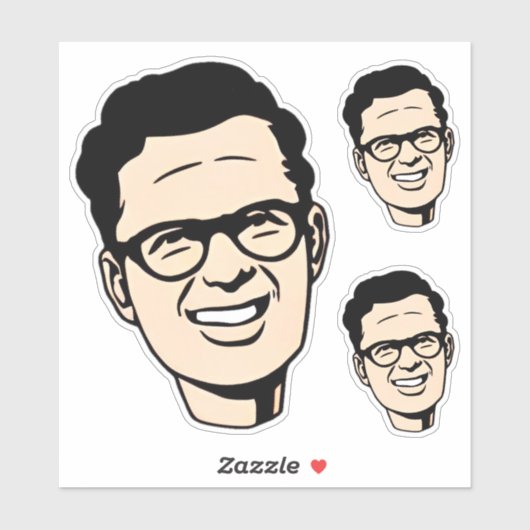 Johnny Random Aufkleber (Blatt)