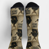 Johnny Smash Album: eine Parodie Socken (Oben)