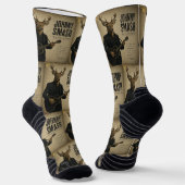 Johnny Smash Album: eine Parodie Socken (Gewinkelt)