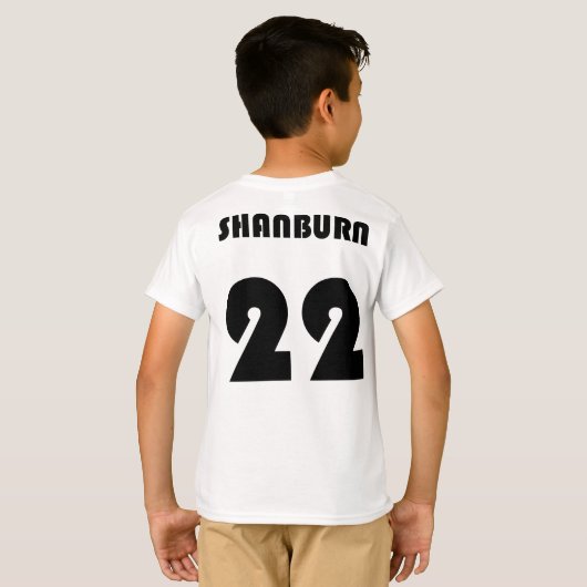 Johnny Soccer T-Shirt (Schwarz voll)