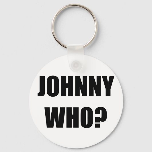 Johnny Who Schlüsselanhänger (Vorderseite)
