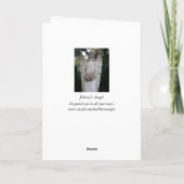 Johnny's Angel Card Karte (Rückseite)