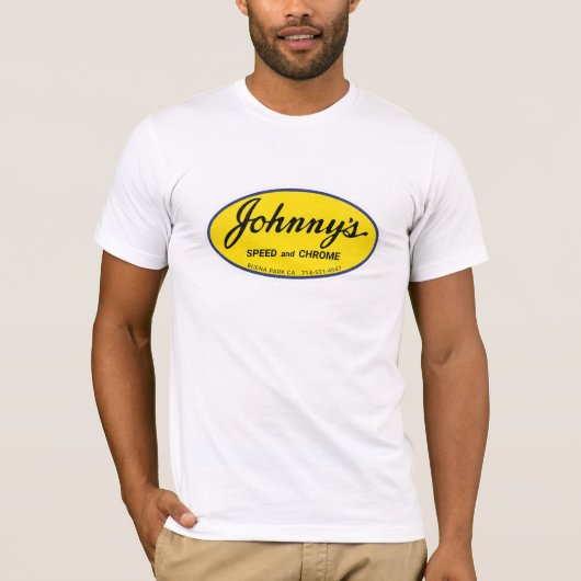 Johnny's Speed and Chrome Vintag T-Shirt (Vorderseite)