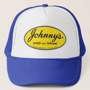 Johnny's Speed and Chrome Vintag Truckerkappe