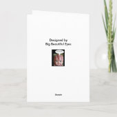 John's 40. Geburtstag Karte (Rückseite)