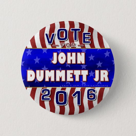 Johns Dummett Republikaner 2016 Button (Vorderseite)