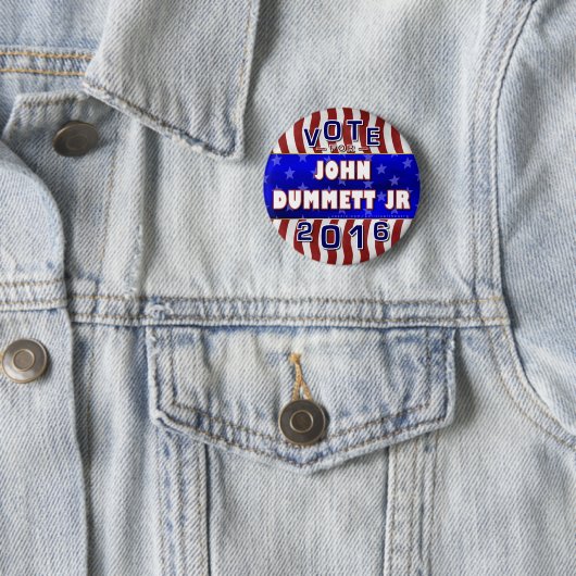 Johns Dummett Republikaner 2016 Button (Beispiel)