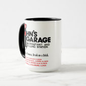 John's Garage Restaurants in Illinois Tasse (Vorderseite Links)