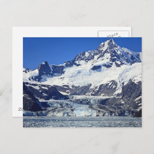 Johns Hopkins Glacier in Glacier Bay NP Postkarte (Vorne/Hinten)