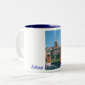 Johns- Hopkinskrankenhaus Zweifarbige Tasse (Vorderseite Links)