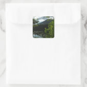 Johns Lake I im Glacier National Park Quadratischer Aufkleber (Tasche)