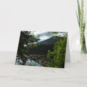 Johns Lake I im Glacier-Nationalpark Karte