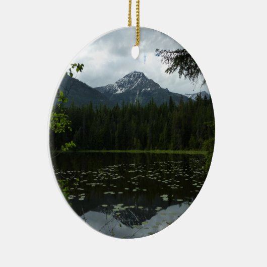 Johns Lake II am Glacier National Park Keramikornament (Rechts)