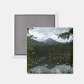 Johns Lake II am Glacier National Park Magnet (Vorderseite/Rückseite)