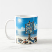 Johns Strandgeschenk-Tasse Kaffeetasse (Links)
