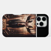 Johns Wald-Elch iPhone Hülle (Rückseite (Horizontal))