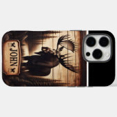 John's Woodland Moose Sign Case-Mate iPhone Hülle (Rückseite (Horizontal))