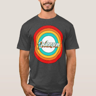 Johnsen Name Shirt Vintag Johnsen Circle