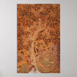 Johnson-Album I, Eichhörnchen No.30 auf einem Poster