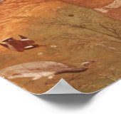 Johnson Album I, No.30 Eichhörnchen auf einem Flug Poster (Ecke)