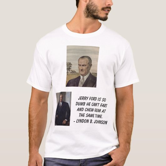 Johnson auf Ford T-Shirt (Vorderseite)