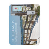 Johnson Beach Eintritt, Golfinseln NS, Florida m Magnet (Vertikal)