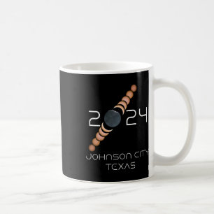 Johnson City Solar Eclipse Solar Eclipse 2024 Tota Kaffeetasse