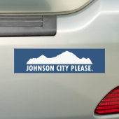 Johnson City Tennessee Bitte Autoaufkleber (Auf Auto)