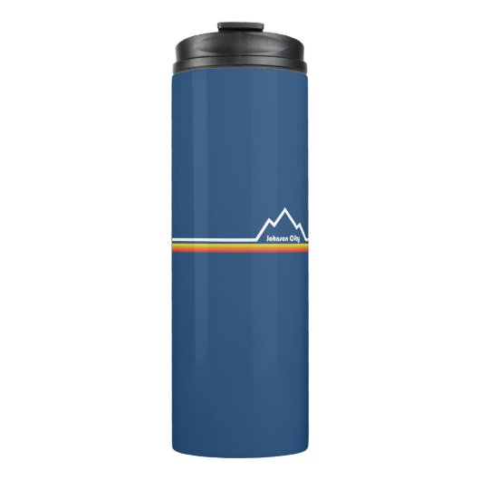 Johnson City Tennessee Thermosbecher (Vorderseite)
