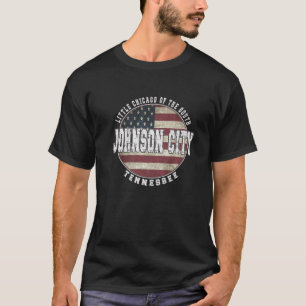 Johnson City Tennessee, Vintage amerikanische Flag T-Shirt