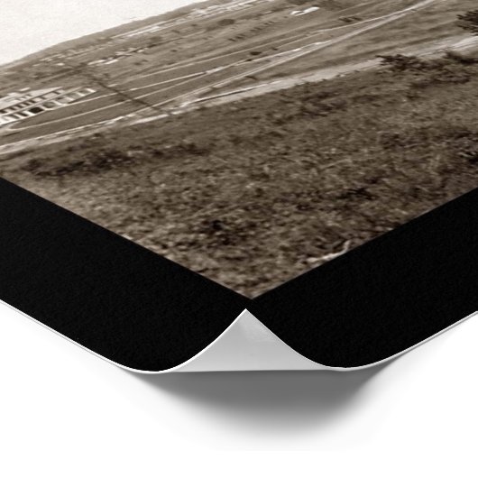 Johnson City TN Foto 1910 Poster (Ecke)