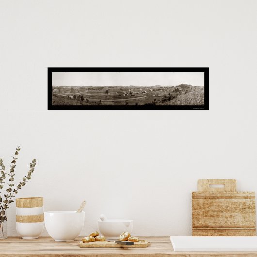 Johnson City TN Foto 1910 Poster (Küche)