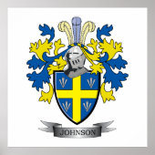 Johnson Coat of Arms Poster (Vorne)