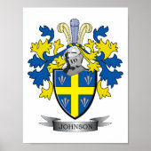 Johnson Coat of Arms Poster (Vorne)