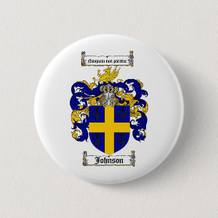 JOHNSON-FAMILIENWAPPEN - JOHNSON-WAPPEN BUTTON