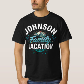 Johnson Family Urlaub passende Reise T-Shirt