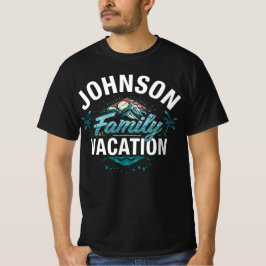 Johnson Family Vacation Matching Travel T-Shirt