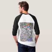 Johnson-Flughafen-Militär-Gör T-Shirt (Schwarz voll)