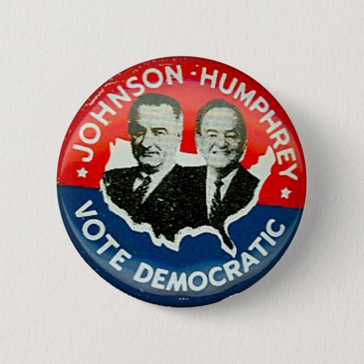 Johnson für Präsident - Button (Vorderseite)