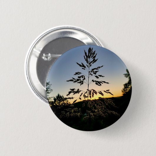 Johnson Grass Abzeichen Button (Vorne & Hinten)