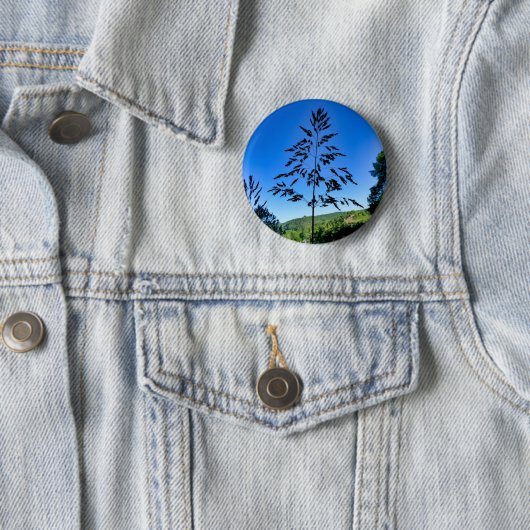 Johnson Grass Abzeichen Button (Beispiel)