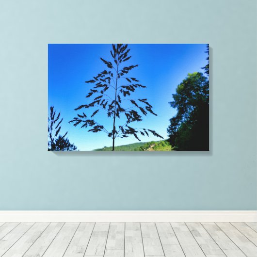 Johnson Grass Leinwanddruck (Insitu (Holzboden))