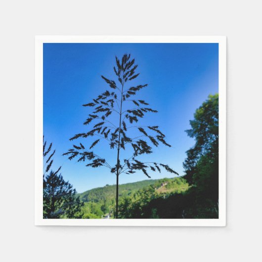 Johnson Grass Paper Napkins Serviette (Vorderseite)