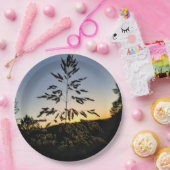 Johnson Grass Paper Plate Pappteller (Party)
