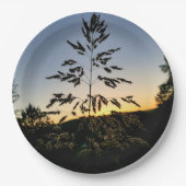 Johnson Grass Paper Plate Pappteller (Vorderseite)