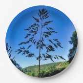 Johnson Grass Paper Plate Pappteller (Vorderseite)