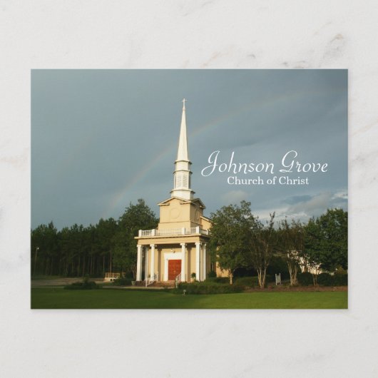 Johnson Grove COC Regenbogen mit Print Postkarte (Vorderseite)