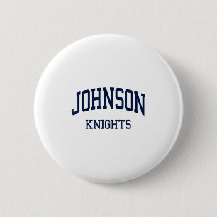 Johnson High School Hs Gainesville Ga Retro Sports Button