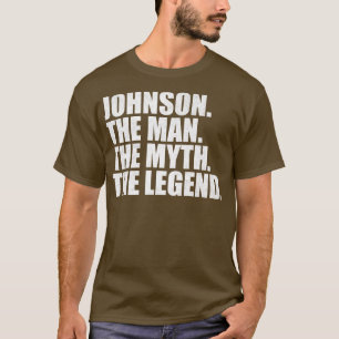 Johnson Johnson Name Johnson mit Namen T-Shirt