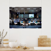 Johnson Mission Kontrolle Centre Poster (Küche)